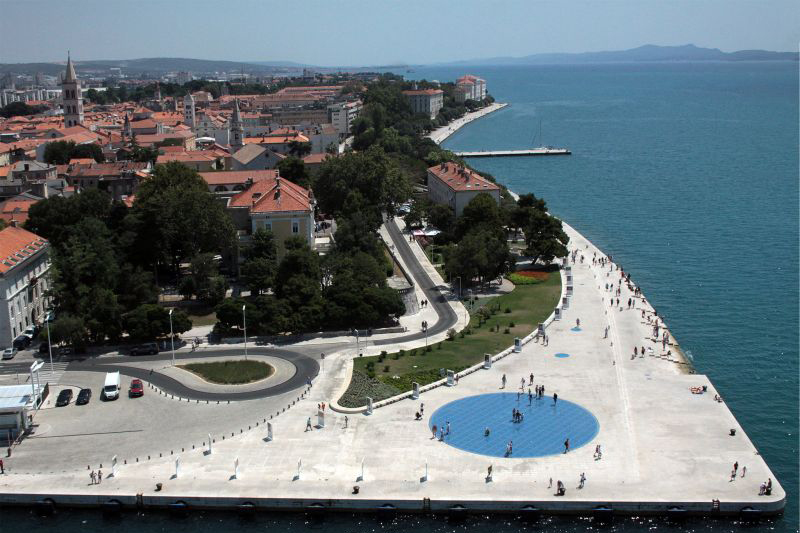 Zadar / pozdrav suncu i morske orgulje